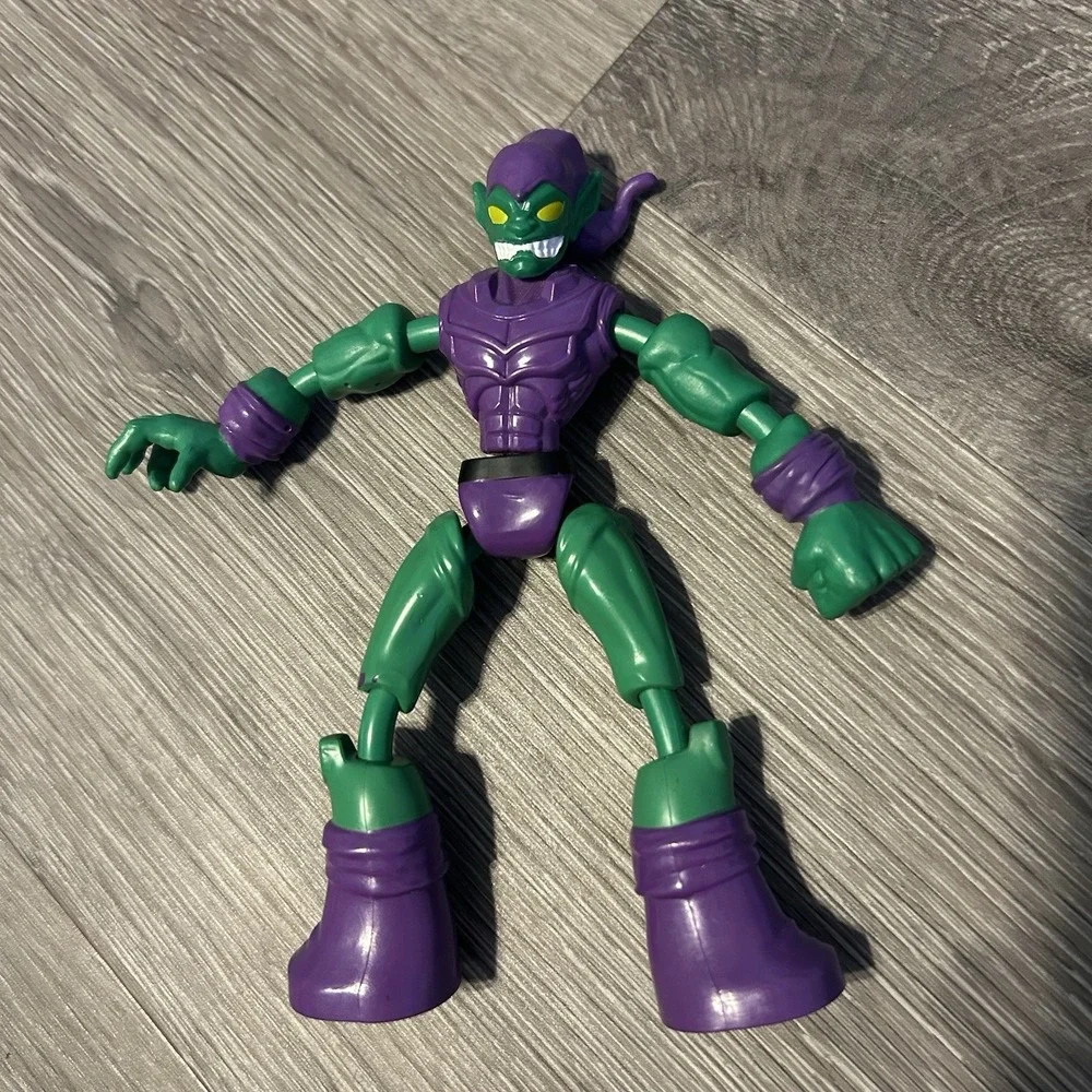 Marvel Spider-man 6 inch GREEN GOBLIN Bendy bend and flex universe